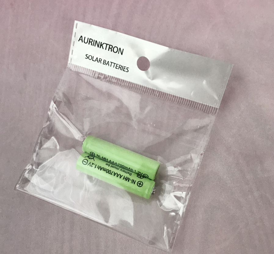 Solar batteries AA Ni-MH 700mAh 1.2V (4Pcs) - Image 5