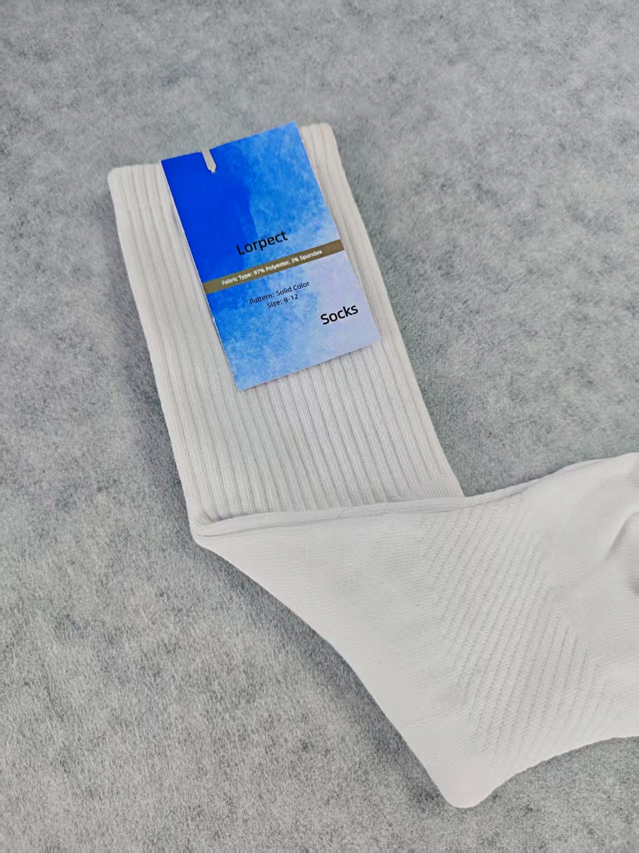 Lorpect White Cotton Socks 5 Pairs – Soft, Breathable, And Comfortable Everyday Wear For Men And Women - Image 5