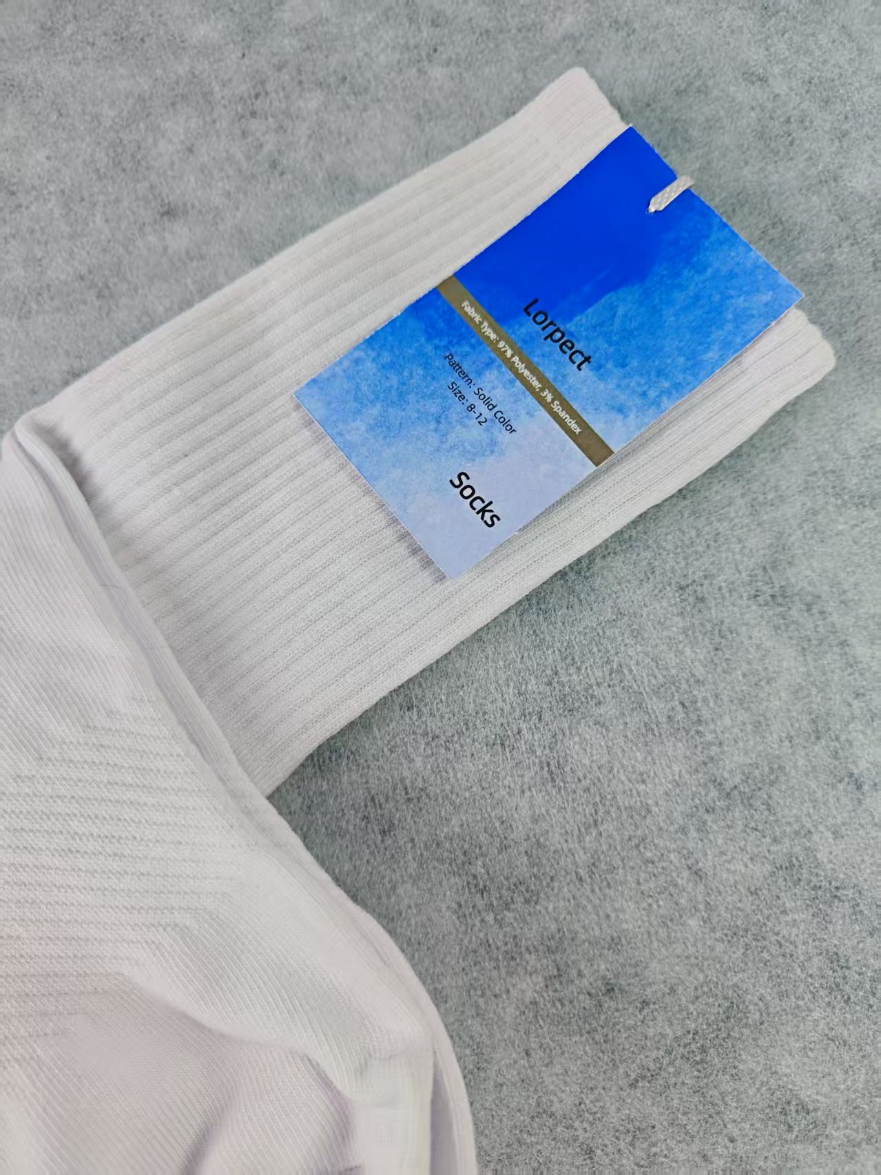 Lorpect White Cotton Socks 5 Pairs – Soft, Breathable, And Comfortable Everyday Wear For Men And Women - Image 4