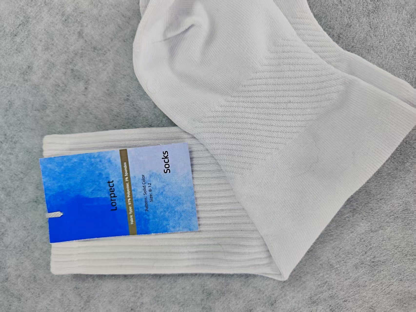 Lorpect White Cotton Socks 5 Pairs – Soft, Breathable, And Comfortable Everyday Wear For Men And Women - Image 3