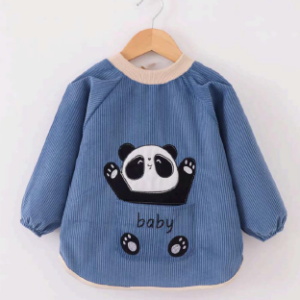 Lorpect Kids Panda Apron – Adorable And Durable Cooking And Art Apron For Children, Lightweight And Easy To Clean