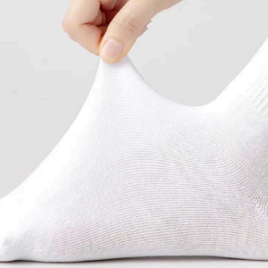 Lorpect White Cotton Socks 5 Pairs – Soft, Breathable, And Comfortable Everyday Wear For Men And Women